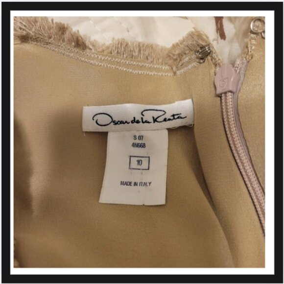 Vintage Oscar de La Renta Dress - Picture 2 of 5